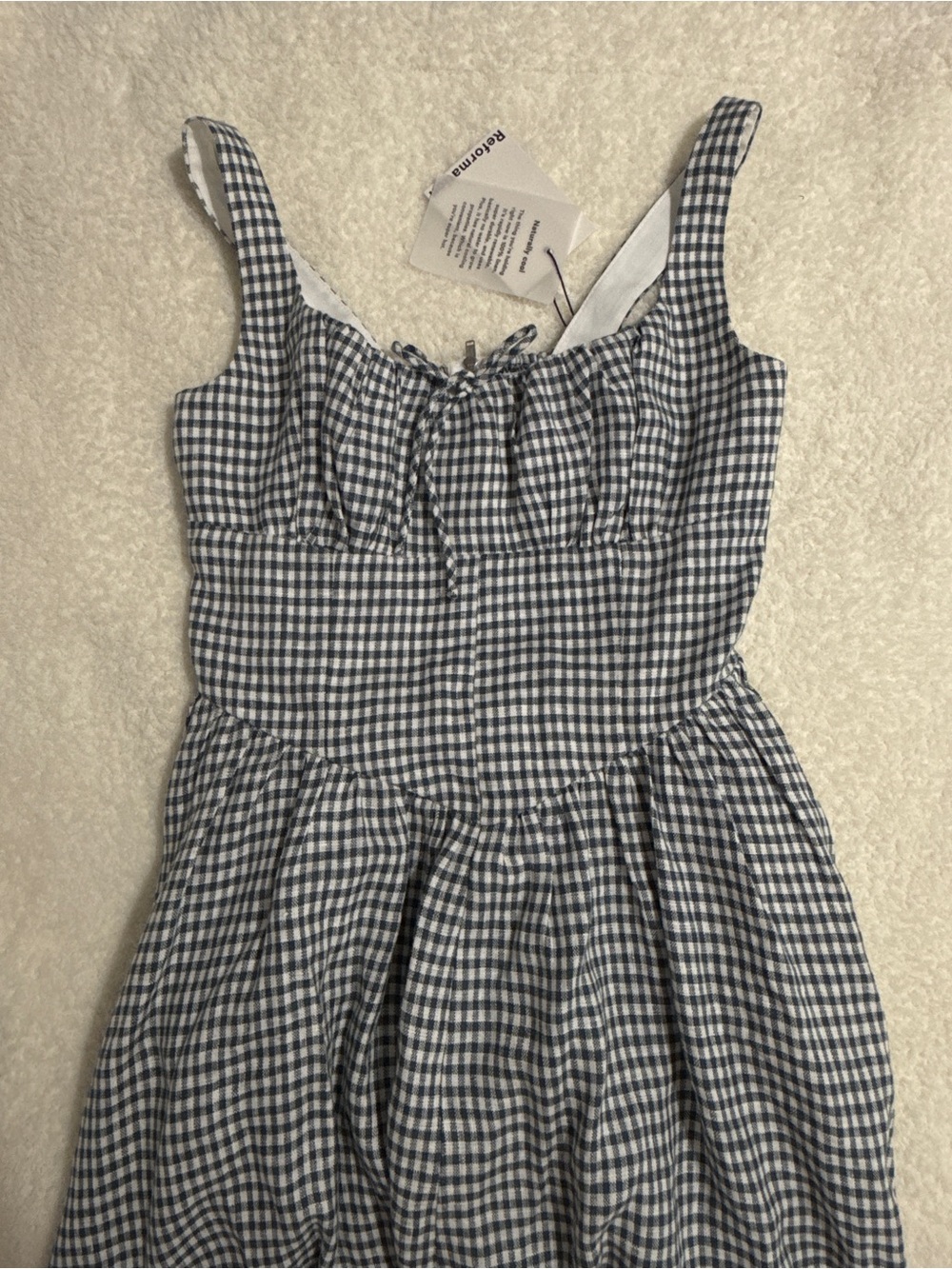 REFORMATION Balia Linen Dress NWT